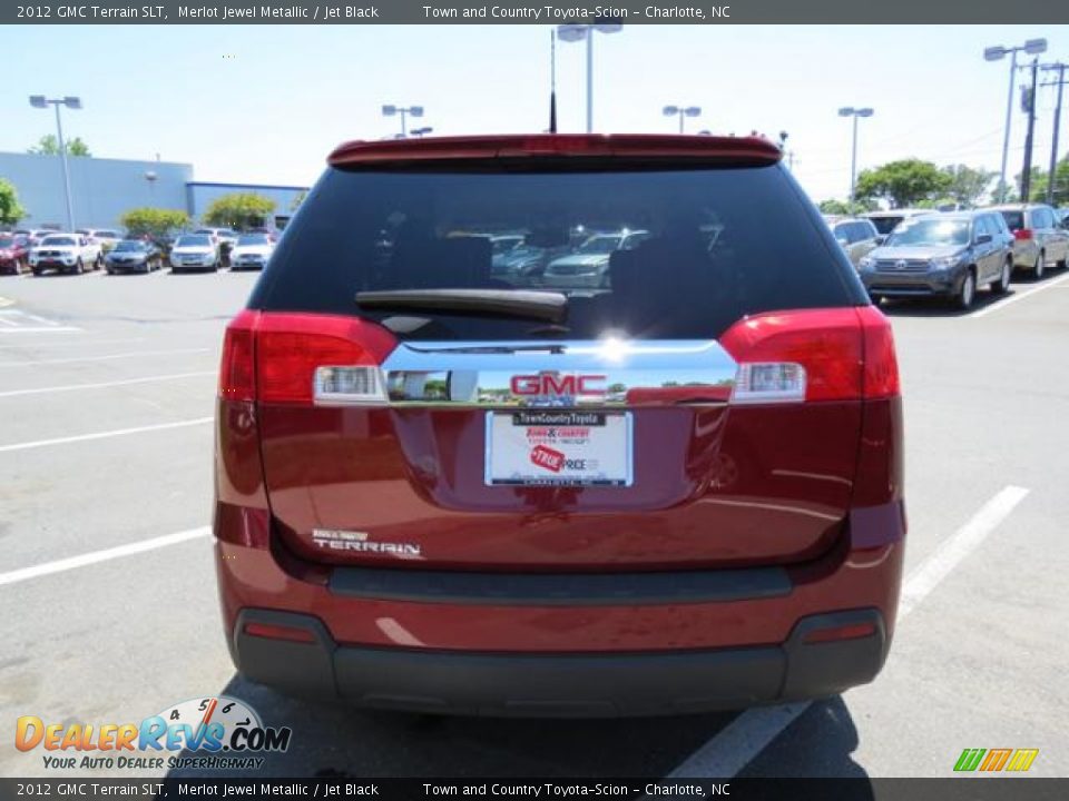 2012 GMC Terrain SLT Merlot Jewel Metallic / Jet Black Photo #35