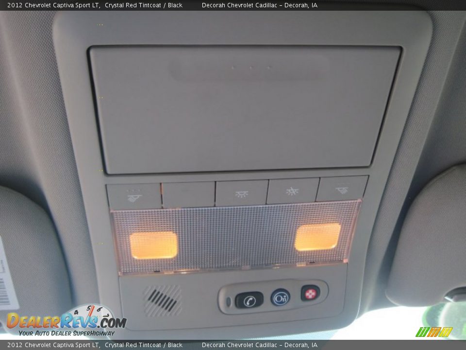 2012 Chevrolet Captiva Sport LT Crystal Red Tintcoat / Black Photo #15
