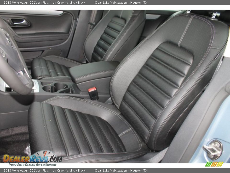 2013 Volkswagen CC Sport Plus Iron Gray Metallic / Black Photo #14