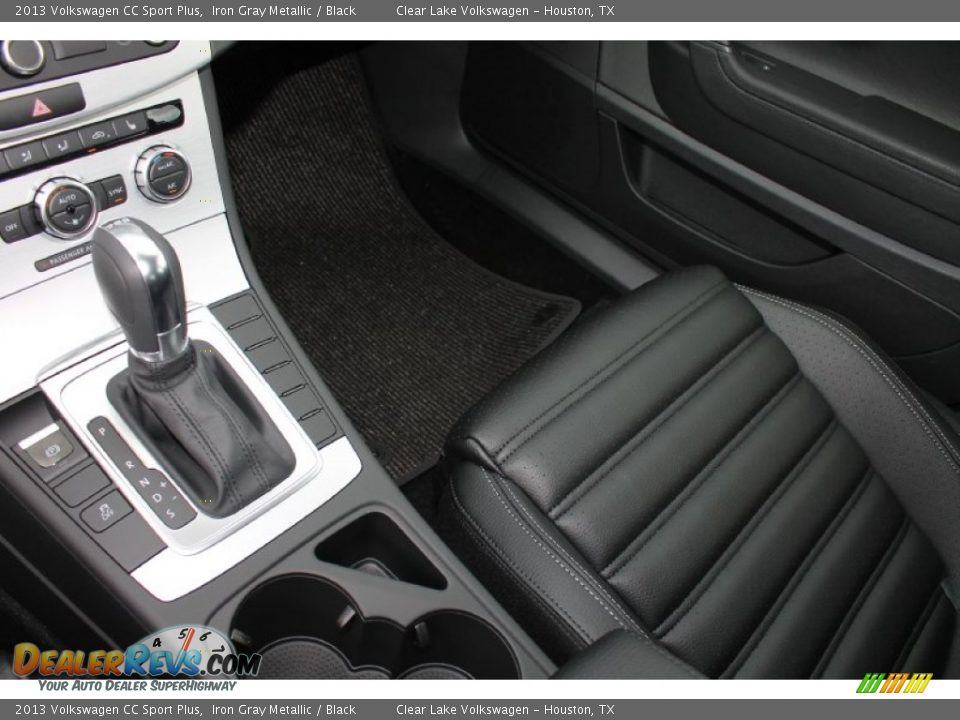 2013 Volkswagen CC Sport Plus Iron Gray Metallic / Black Photo #17