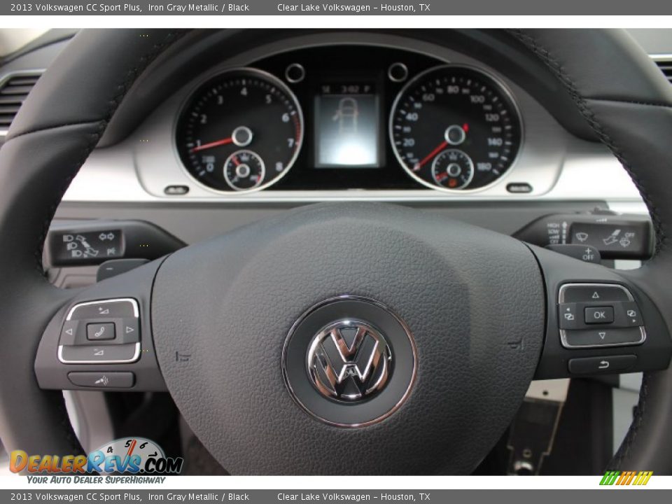 2013 Volkswagen CC Sport Plus Iron Gray Metallic / Black Photo #21