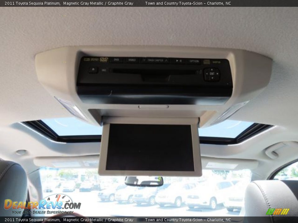 2011 Toyota Sequoia Platinum Magnetic Gray Metallic / Graphite Gray Photo #12