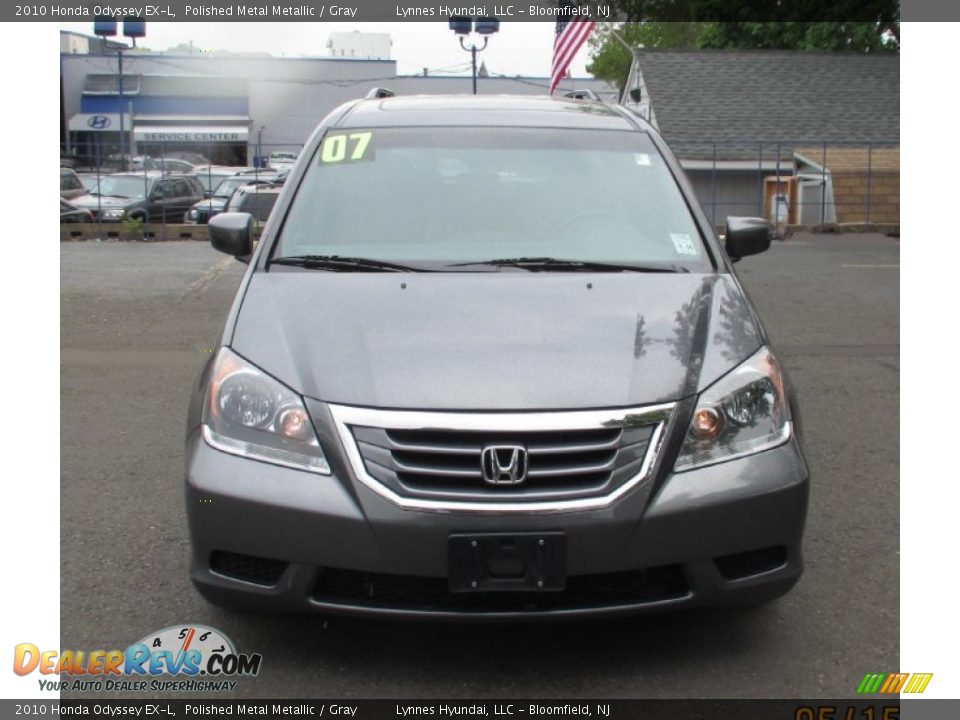 2010 Honda Odyssey EX-L Polished Metal Metallic / Gray Photo #1