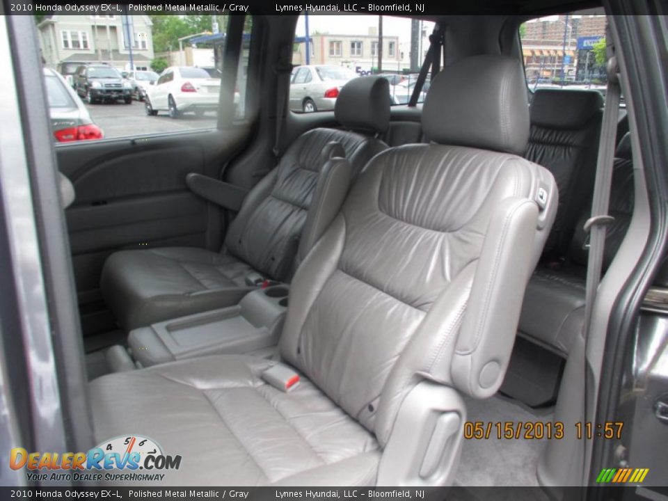 Rear Seat of 2010 Honda Odyssey EX-L Photo #9