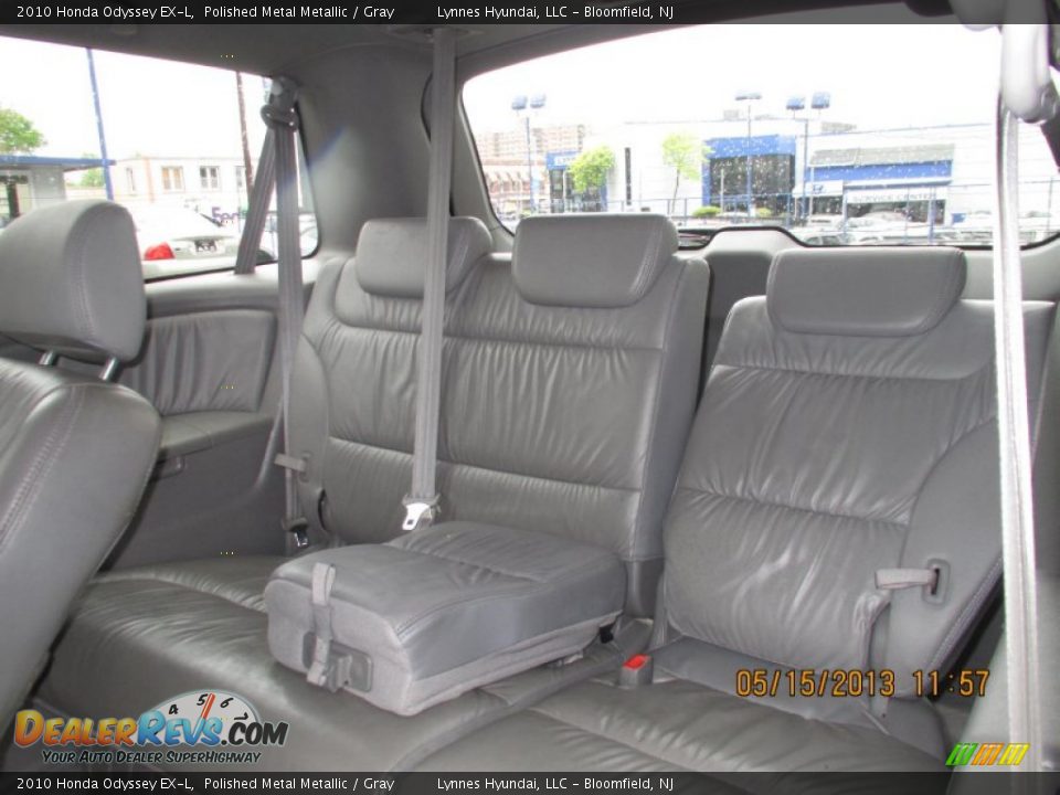 Rear Seat of 2010 Honda Odyssey EX-L Photo #10
