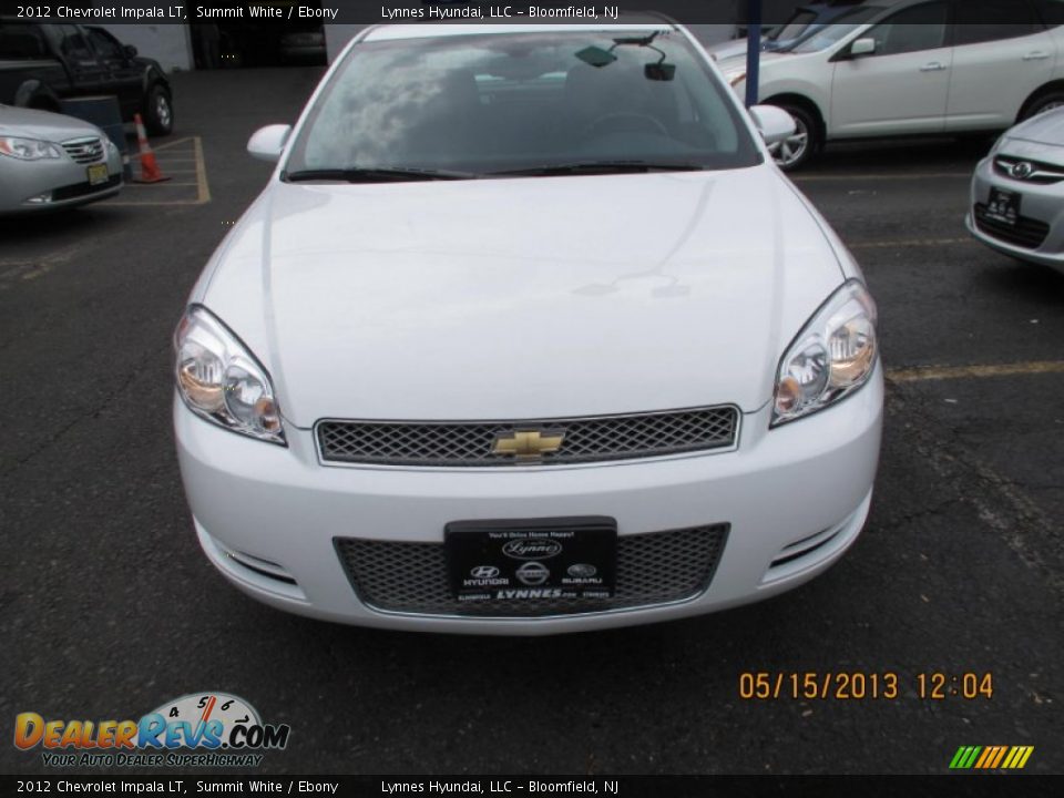 2012 Chevrolet Impala LT Summit White / Ebony Photo #1