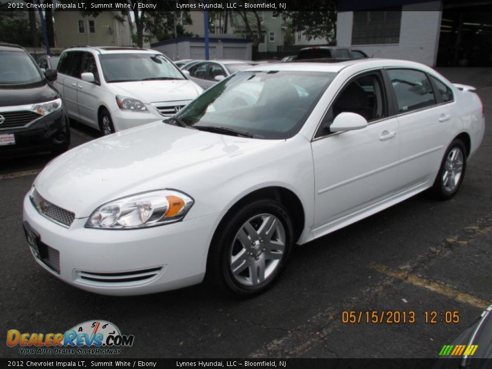 2012 Chevrolet Impala LT Summit White / Ebony Photo #3
