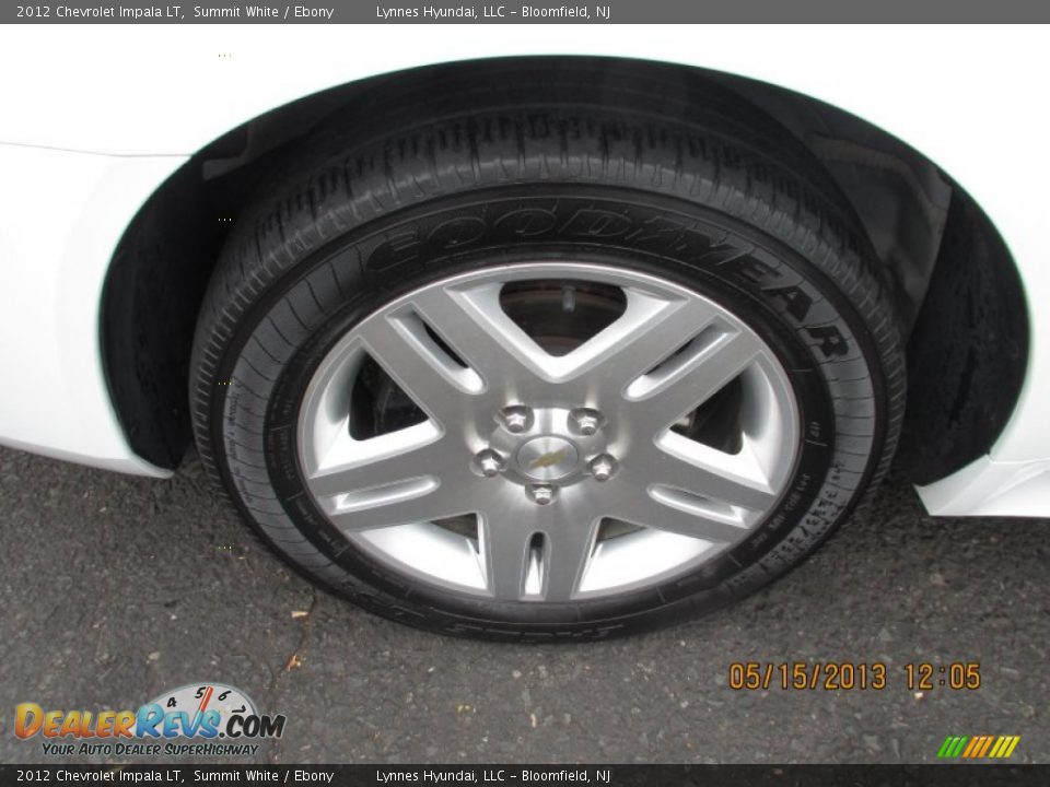 2012 Chevrolet Impala LT Summit White / Ebony Photo #4