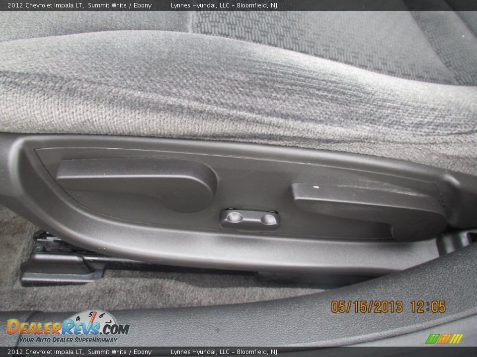 2012 Chevrolet Impala LT Summit White / Ebony Photo #9