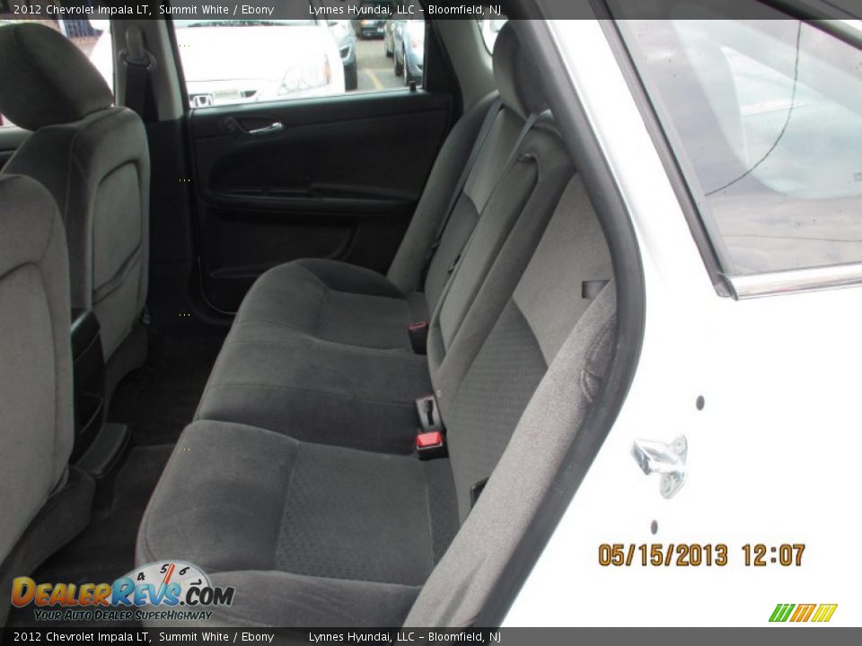 2012 Chevrolet Impala LT Summit White / Ebony Photo #10