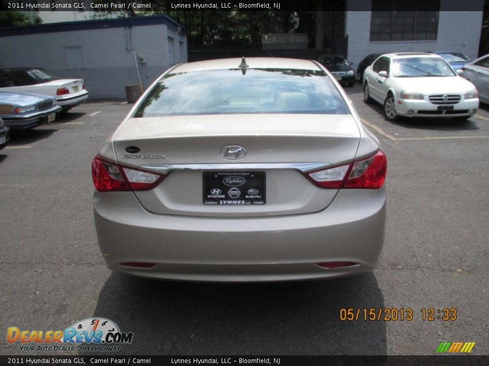 2011 Hyundai Sonata GLS Camel Pearl / Camel Photo #4