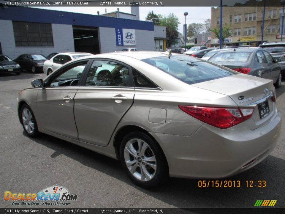 2011 Hyundai Sonata GLS Camel Pearl / Camel Photo #6