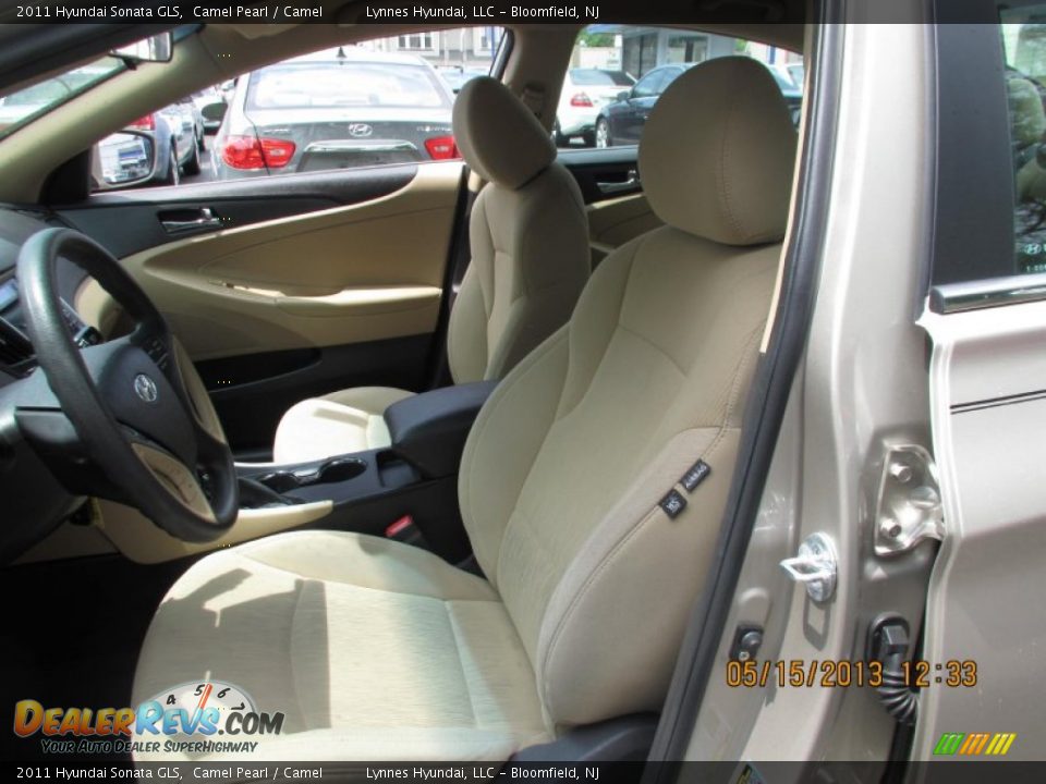 2011 Hyundai Sonata GLS Camel Pearl / Camel Photo #8