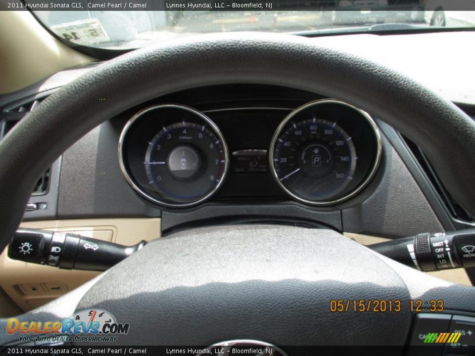 2011 Hyundai Sonata GLS Camel Pearl / Camel Photo #11