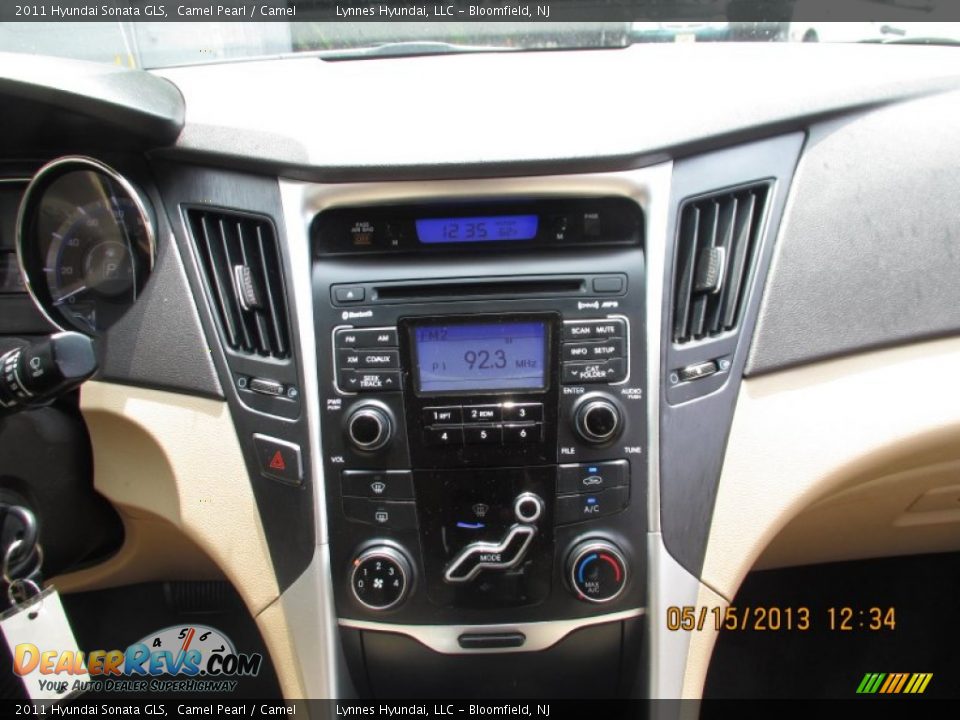 2011 Hyundai Sonata GLS Camel Pearl / Camel Photo #12