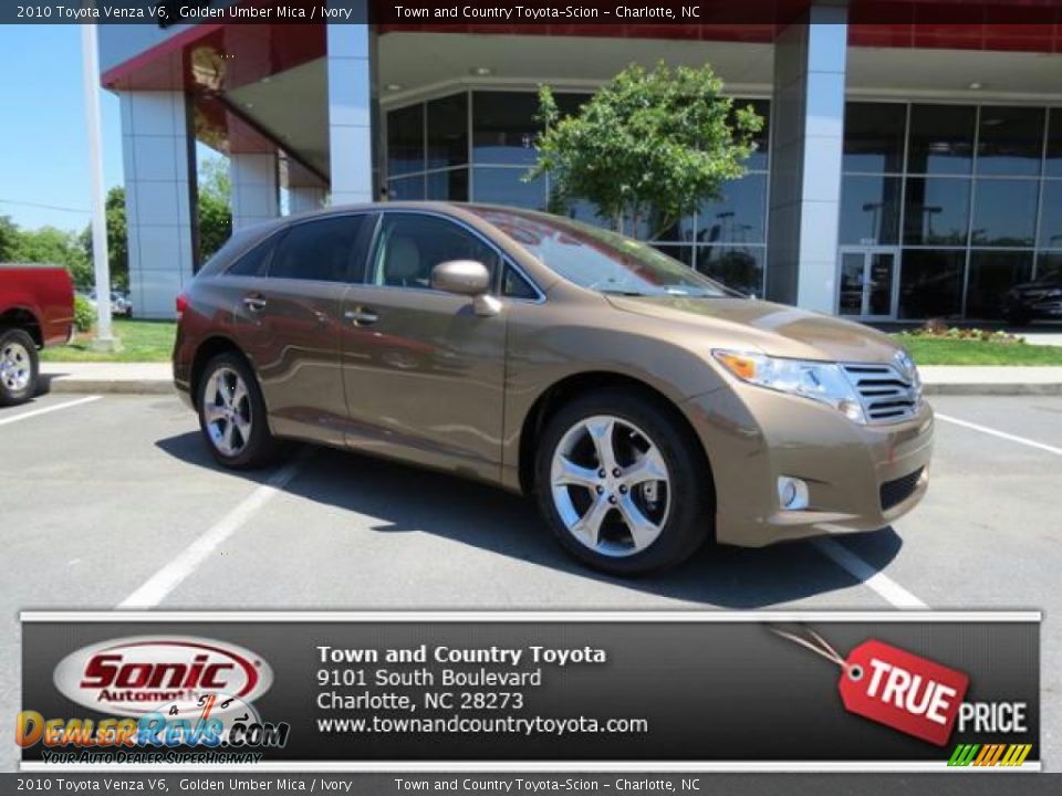 2010 Toyota Venza V6 Golden Umber Mica / Ivory Photo #1