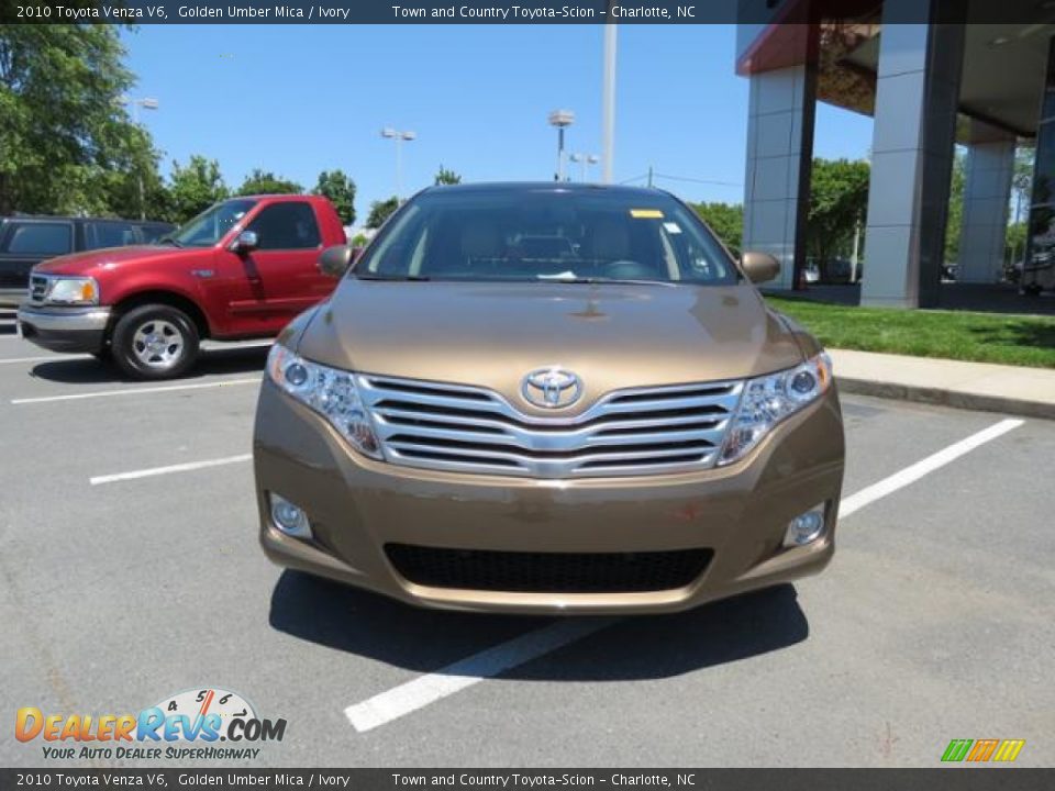 2010 Toyota Venza V6 Golden Umber Mica / Ivory Photo #2