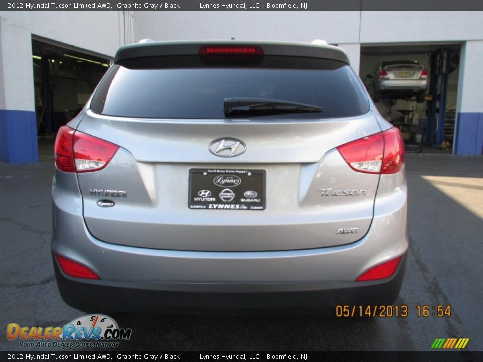 2012 Hyundai Tucson Limited AWD Graphite Gray / Black Photo #4