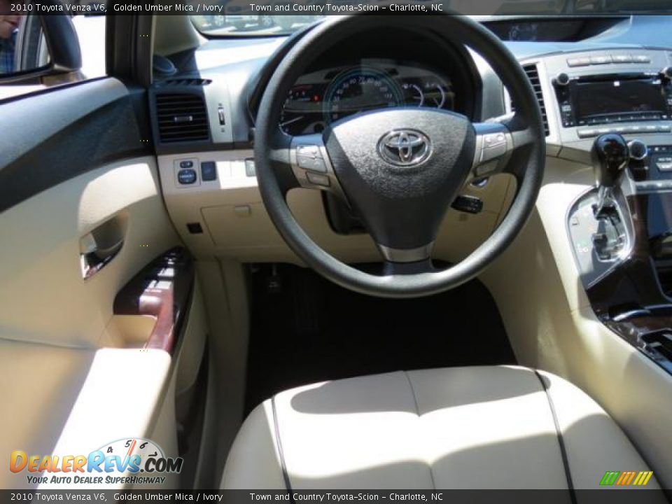 2010 Toyota Venza V6 Golden Umber Mica / Ivory Photo #6