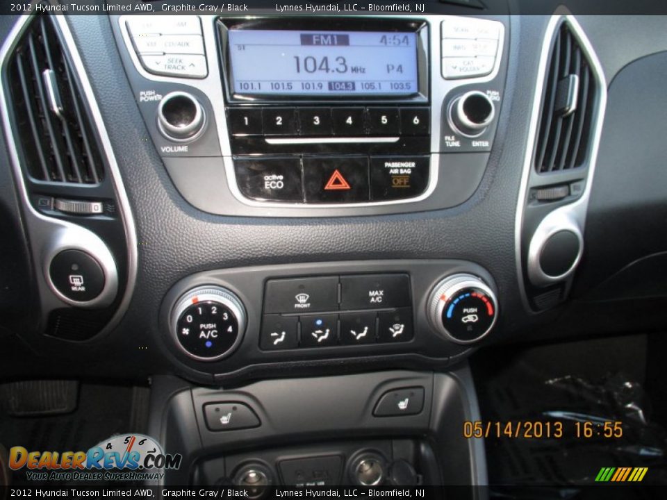 2012 Hyundai Tucson Limited AWD Graphite Gray / Black Photo #12