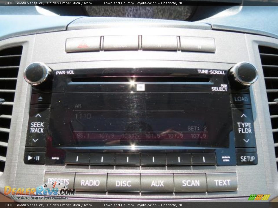 2010 Toyota Venza V6 Golden Umber Mica / Ivory Photo #19