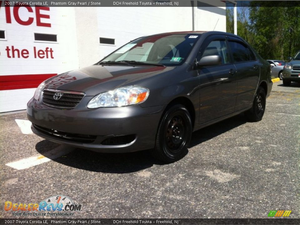 2007 Toyota Corolla LE Phantom Gray Pearl / Stone Photo #1