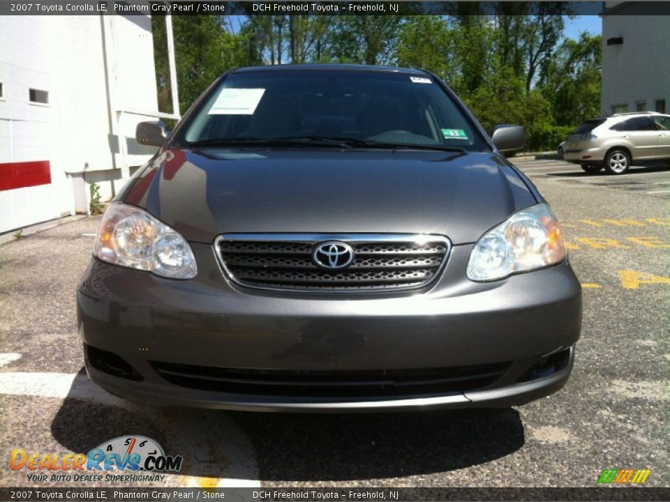 2007 Toyota Corolla LE Phantom Gray Pearl / Stone Photo #2