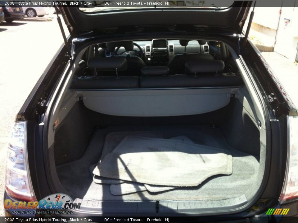 2008 Toyota Prius Hybrid Touring Black / Gray Photo #15