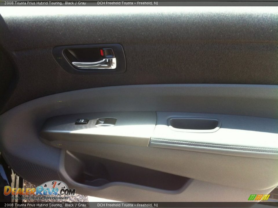 2008 Toyota Prius Hybrid Touring Black / Gray Photo #19