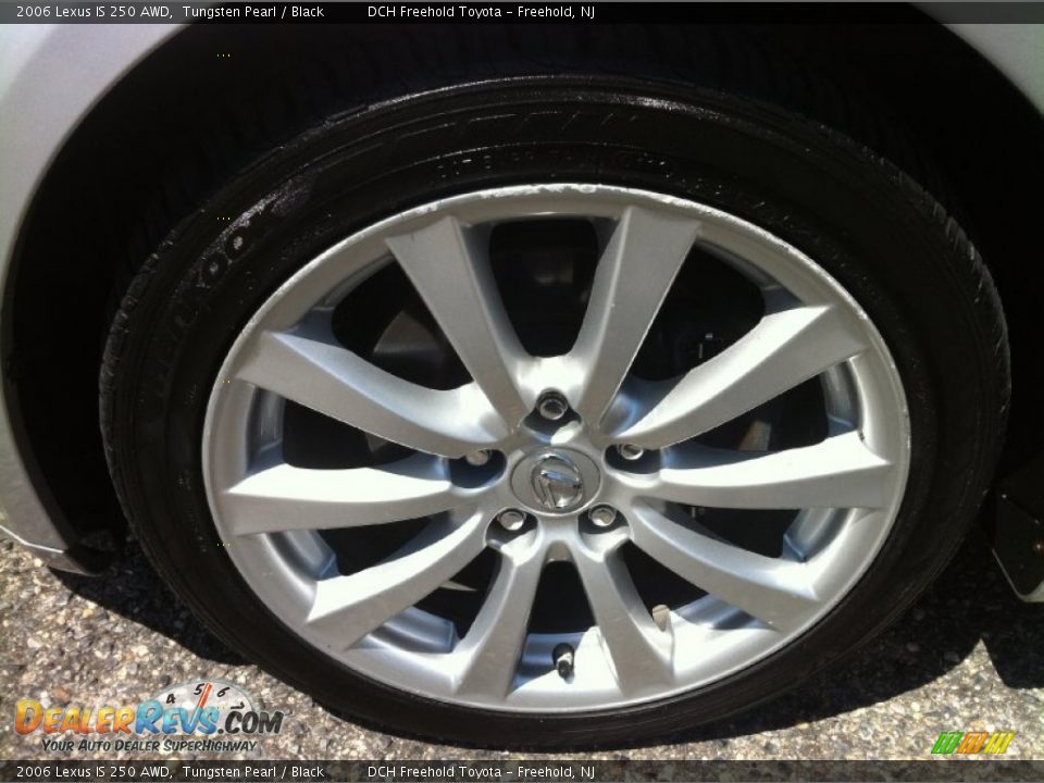 2006 Lexus IS 250 AWD Tungsten Pearl / Black Photo #7