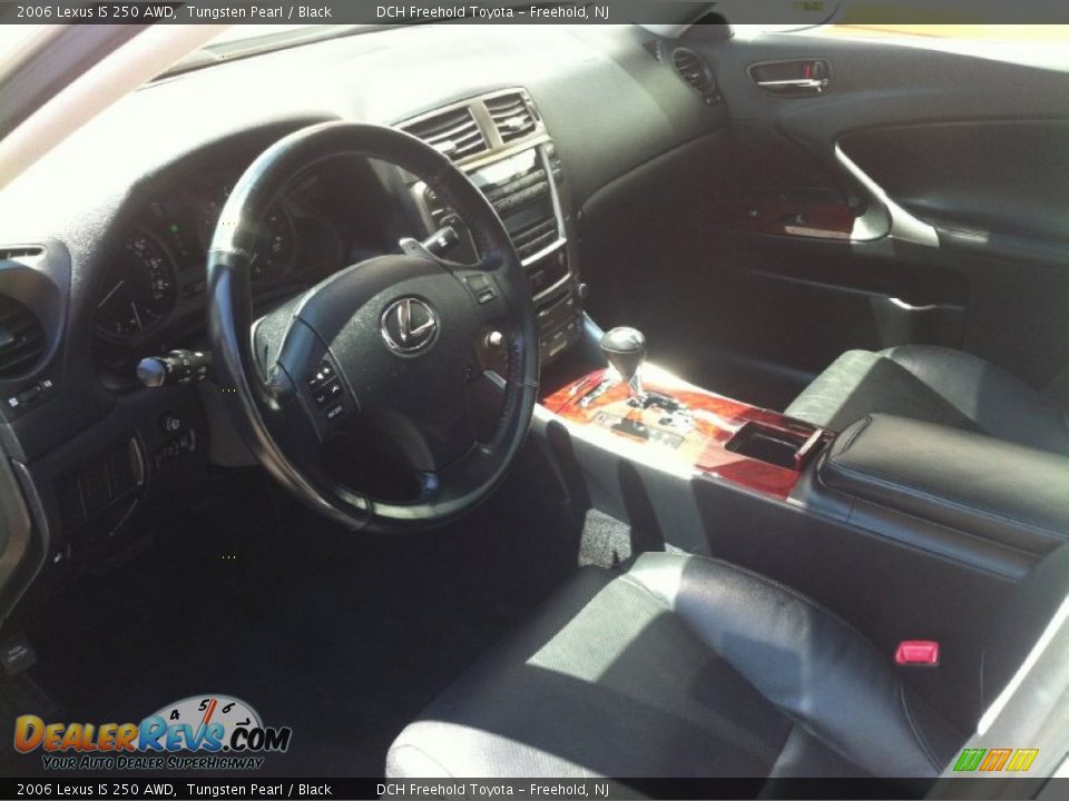 2006 Lexus IS 250 AWD Tungsten Pearl / Black Photo #12