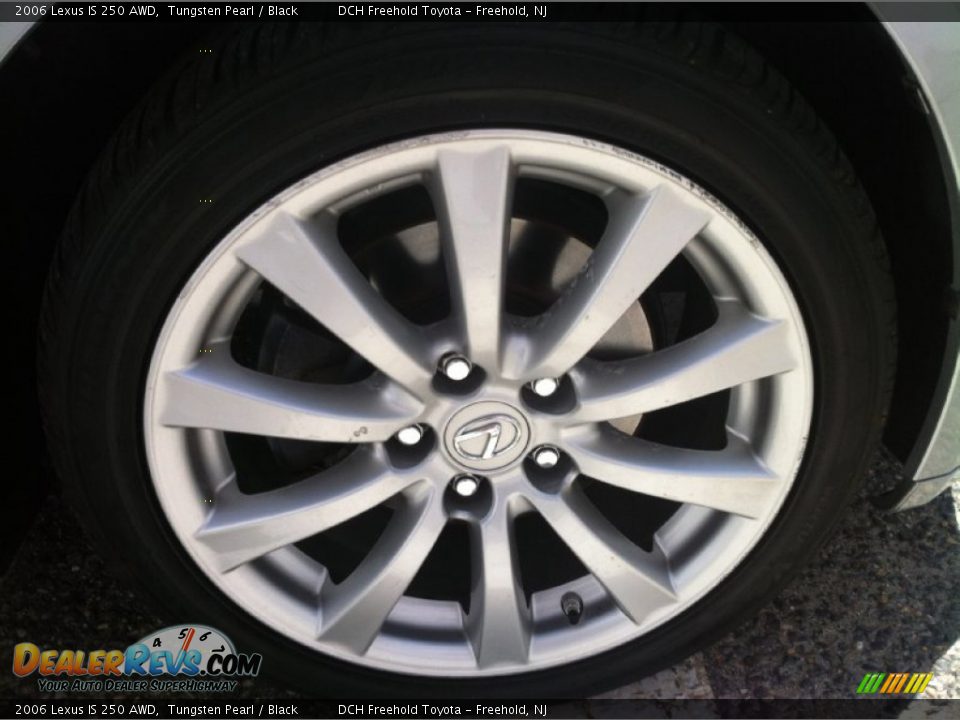 2006 Lexus IS 250 AWD Tungsten Pearl / Black Photo #20