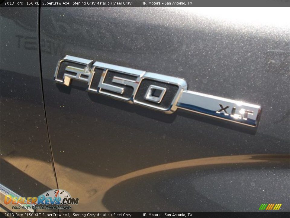 2013 Ford F150 XLT SuperCrew 4x4 Sterling Gray Metallic / Steel Gray Photo #7