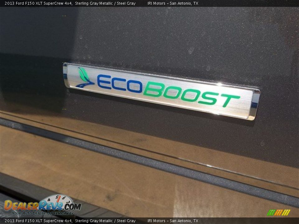 2013 Ford F150 XLT SuperCrew 4x4 Sterling Gray Metallic / Steel Gray Photo #8