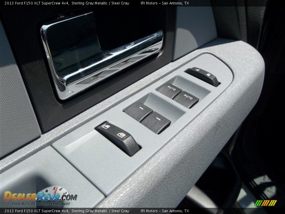 2013 Ford F150 XLT SuperCrew 4x4 Sterling Gray Metallic / Steel Gray Photo #10