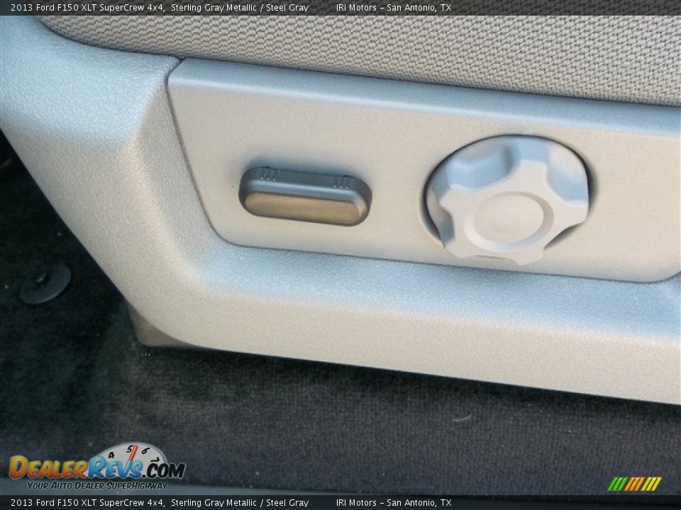2013 Ford F150 XLT SuperCrew 4x4 Sterling Gray Metallic / Steel Gray Photo #11