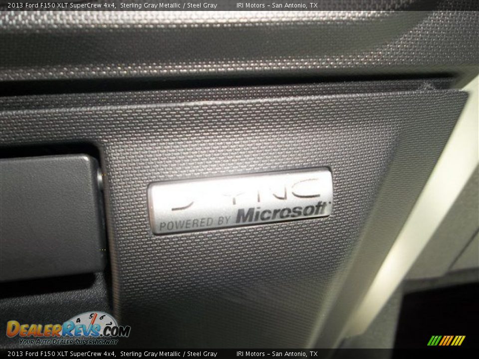 2013 Ford F150 XLT SuperCrew 4x4 Sterling Gray Metallic / Steel Gray Photo #15