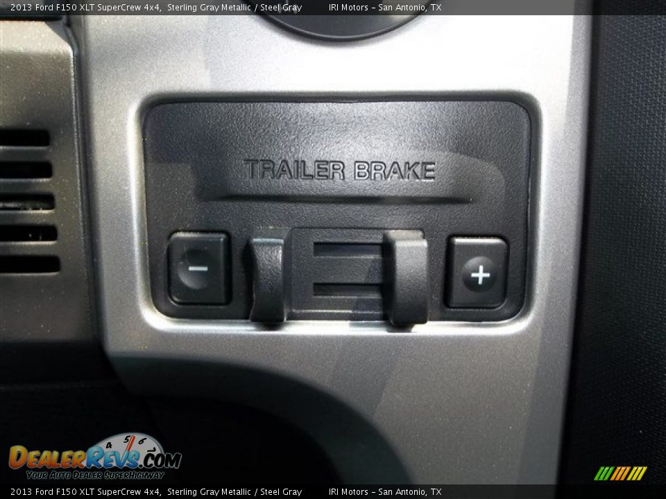 2013 Ford F150 XLT SuperCrew 4x4 Sterling Gray Metallic / Steel Gray Photo #19