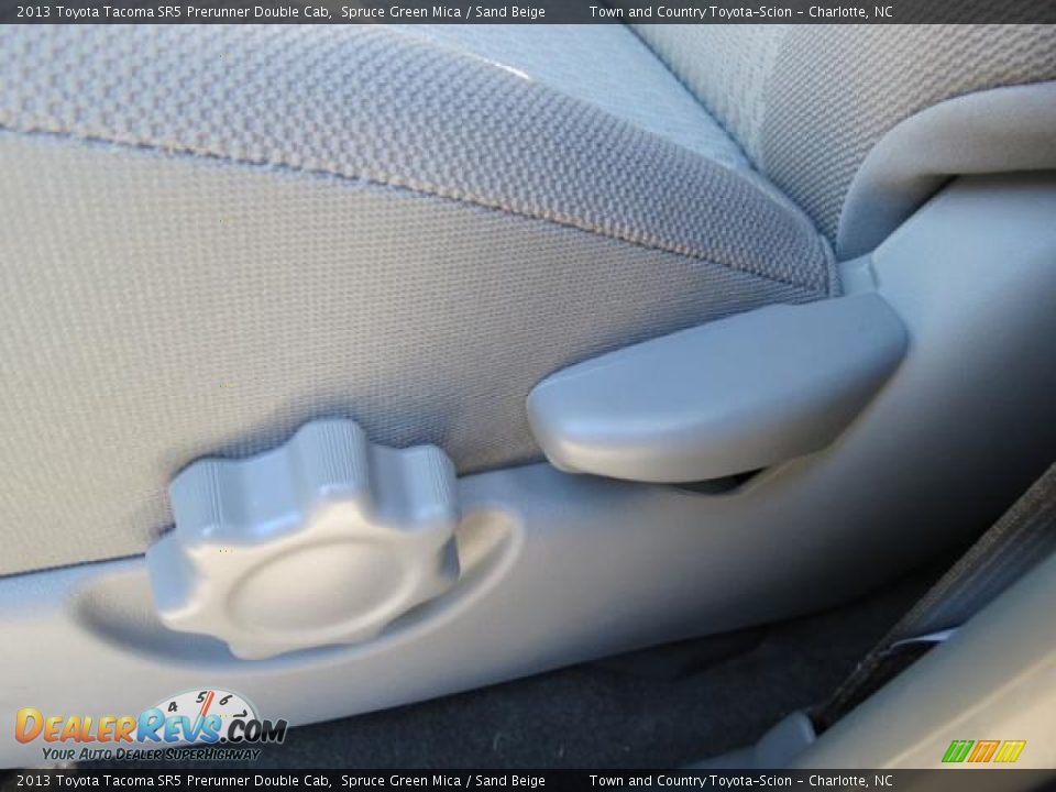 2013 Toyota Tacoma SR5 Prerunner Double Cab Spruce Green Mica / Sand Beige Photo #11