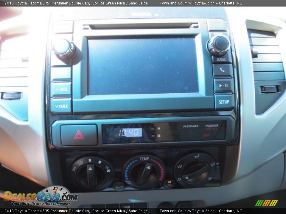 2013 Toyota Tacoma SR5 Prerunner Double Cab Spruce Green Mica / Sand Beige Photo #14