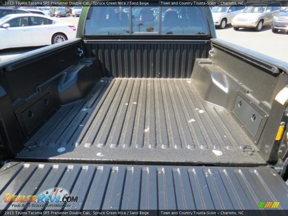 2013 Toyota Tacoma SR5 Prerunner Double Cab Spruce Green Mica / Sand Beige Photo #19
