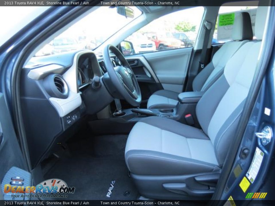 2013 Toyota RAV4 XLE Shoreline Blue Pearl / Ash Photo #9