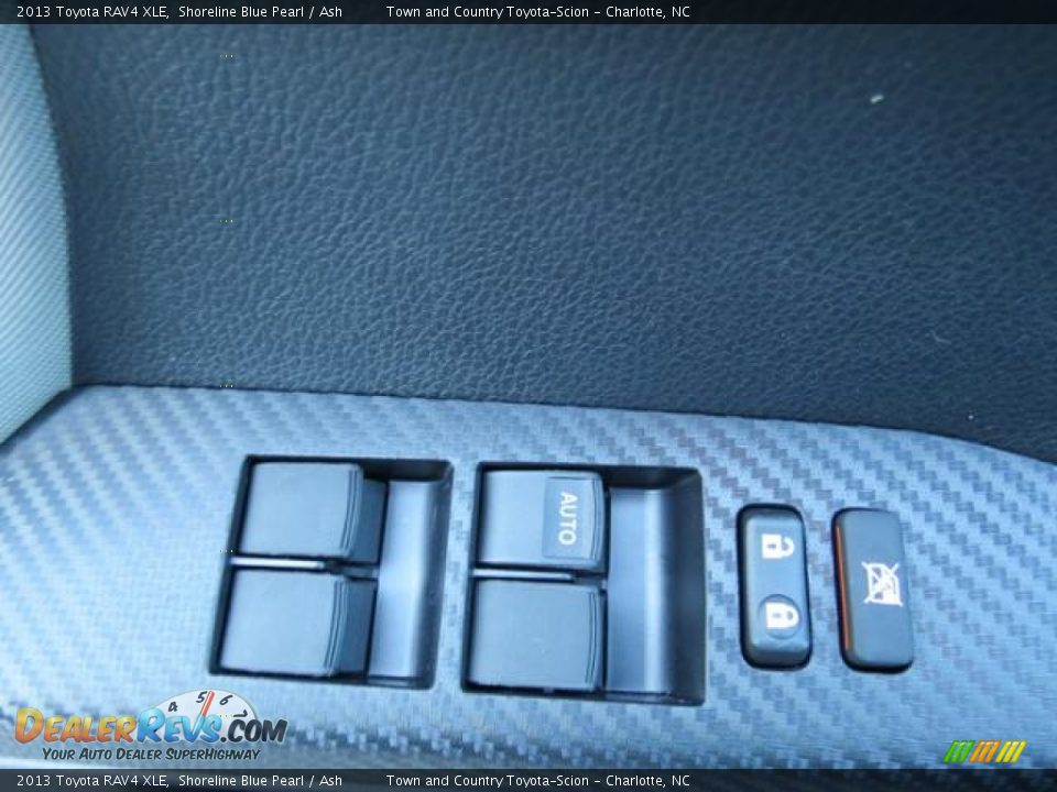 2013 Toyota RAV4 XLE Shoreline Blue Pearl / Ash Photo #12