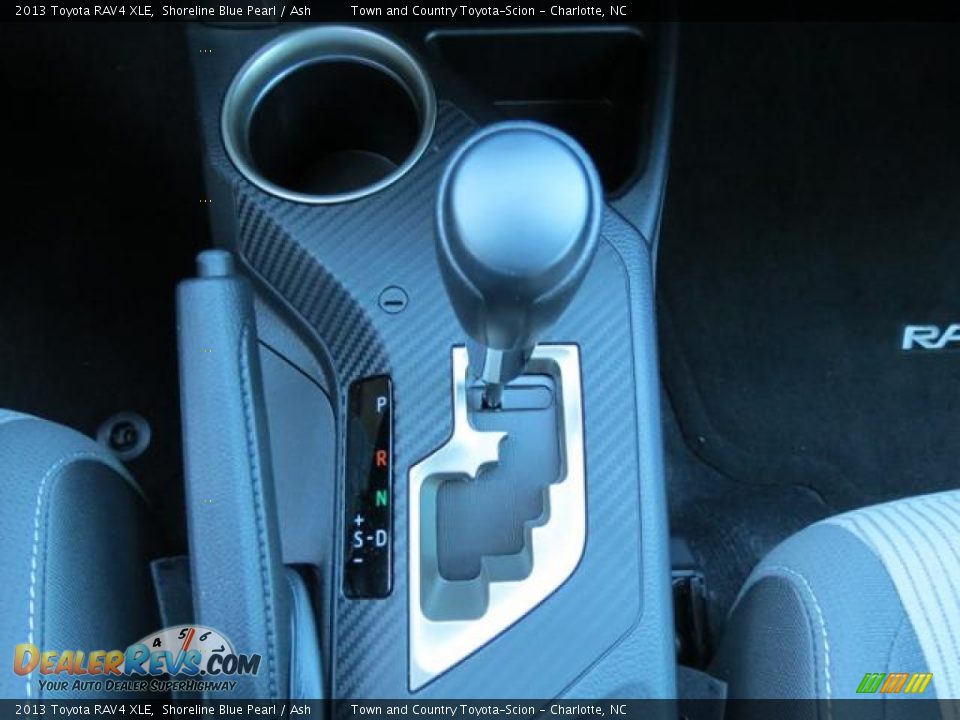 2013 Toyota RAV4 XLE Shoreline Blue Pearl / Ash Photo #16