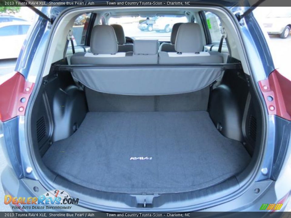2013 Toyota RAV4 XLE Shoreline Blue Pearl / Ash Photo #21