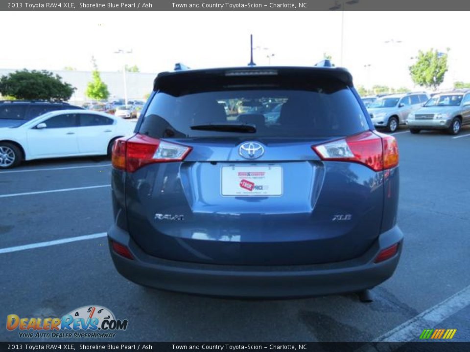 2013 Toyota RAV4 XLE Shoreline Blue Pearl / Ash Photo #23