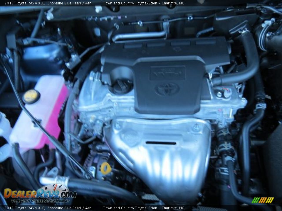 2013 Toyota RAV4 XLE Shoreline Blue Pearl / Ash Photo #25