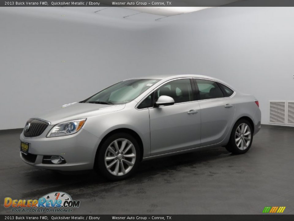 2013 Buick Verano FWD Quicksilver Metallic / Ebony Photo #2