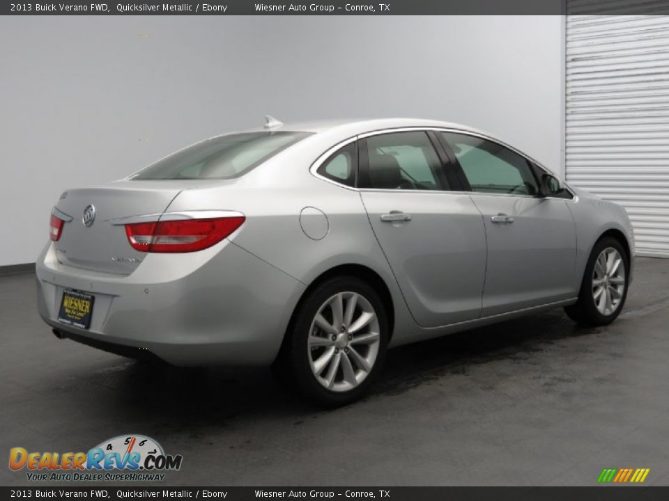 2013 Buick Verano FWD Quicksilver Metallic / Ebony Photo #3