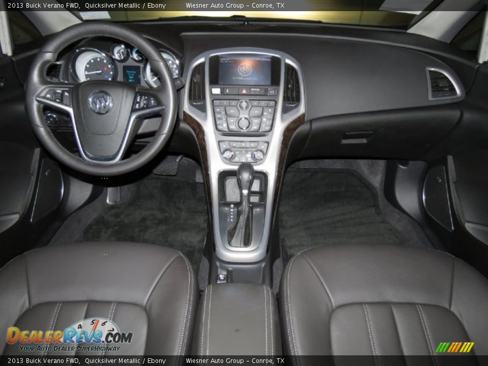 2013 Buick Verano FWD Quicksilver Metallic / Ebony Photo #4